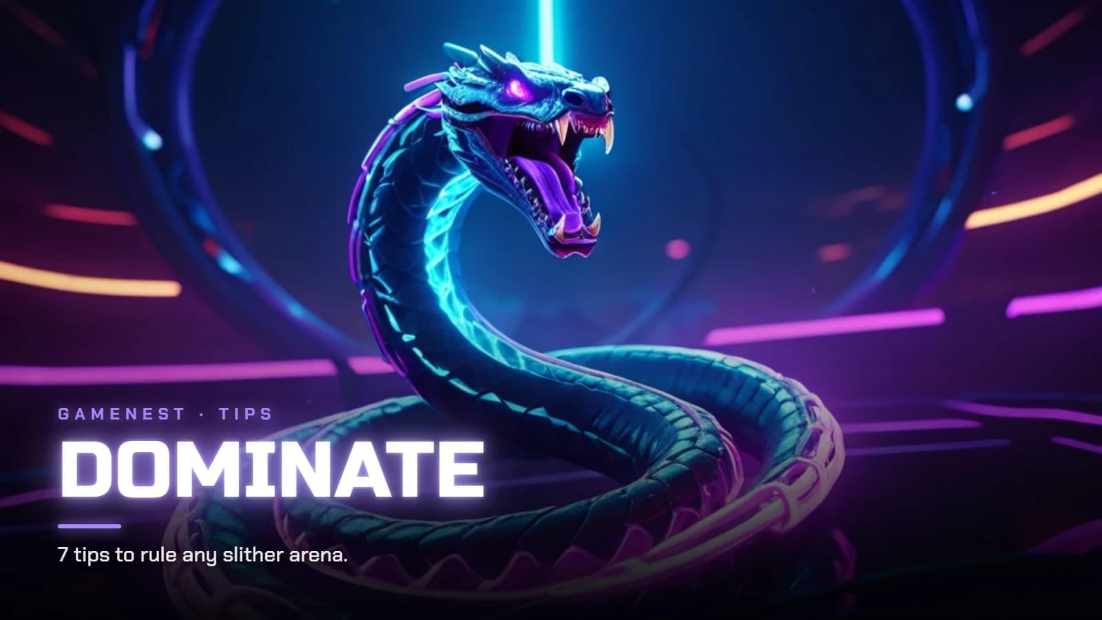 7 Tips to Dominate Any Slither Arena (Like CellSnake) cover